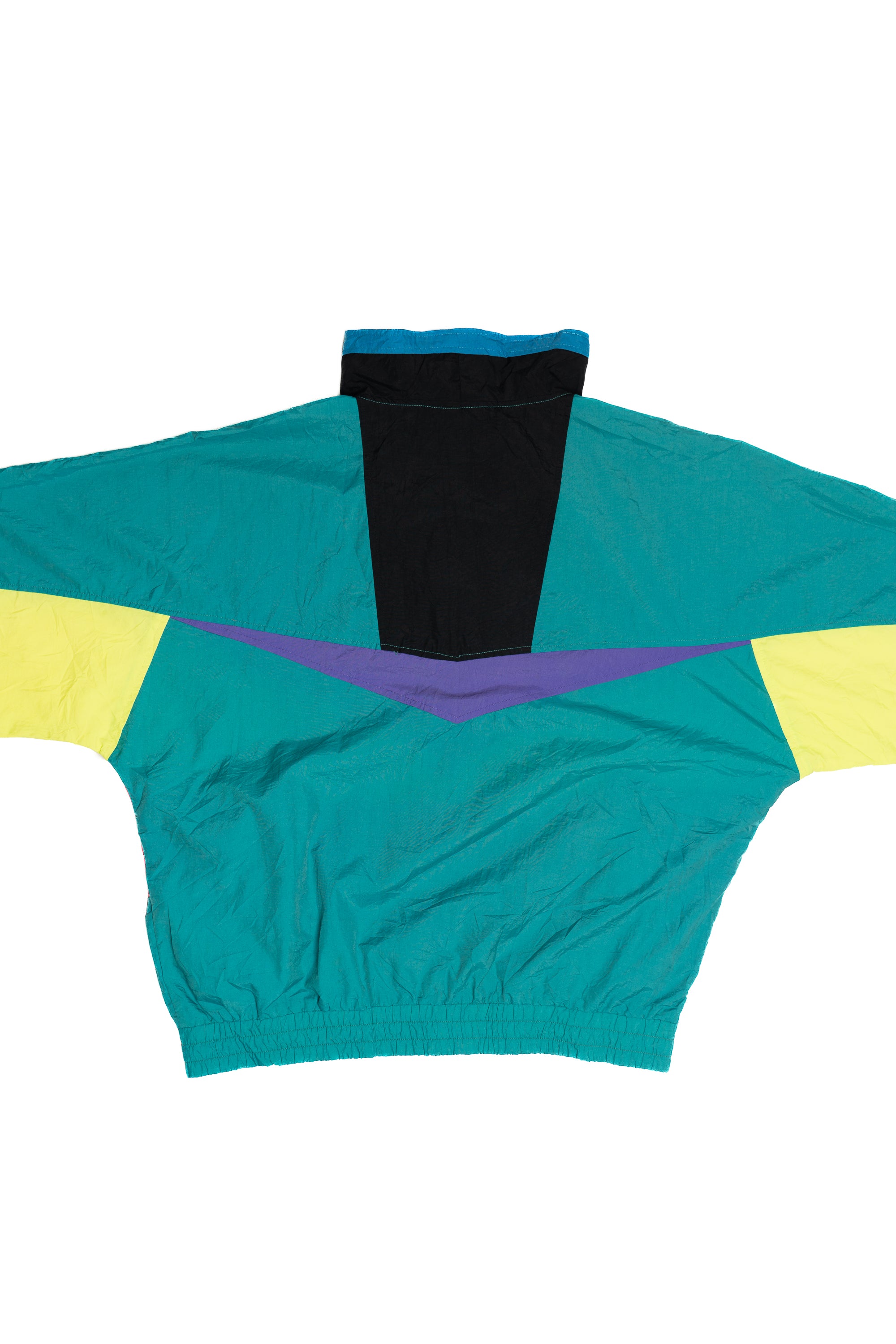 Vintage Dual Control Neon Color Block Nylon Windbreaker (1990s)