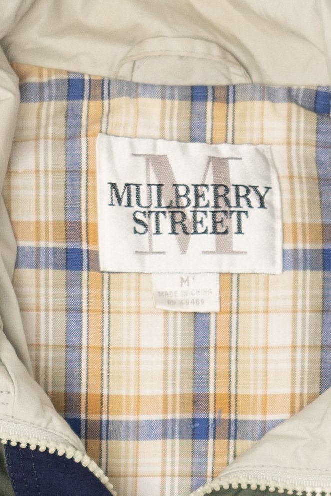 Vintage Mulberry Street Color Block Plaid Lined Jacket (1990s)