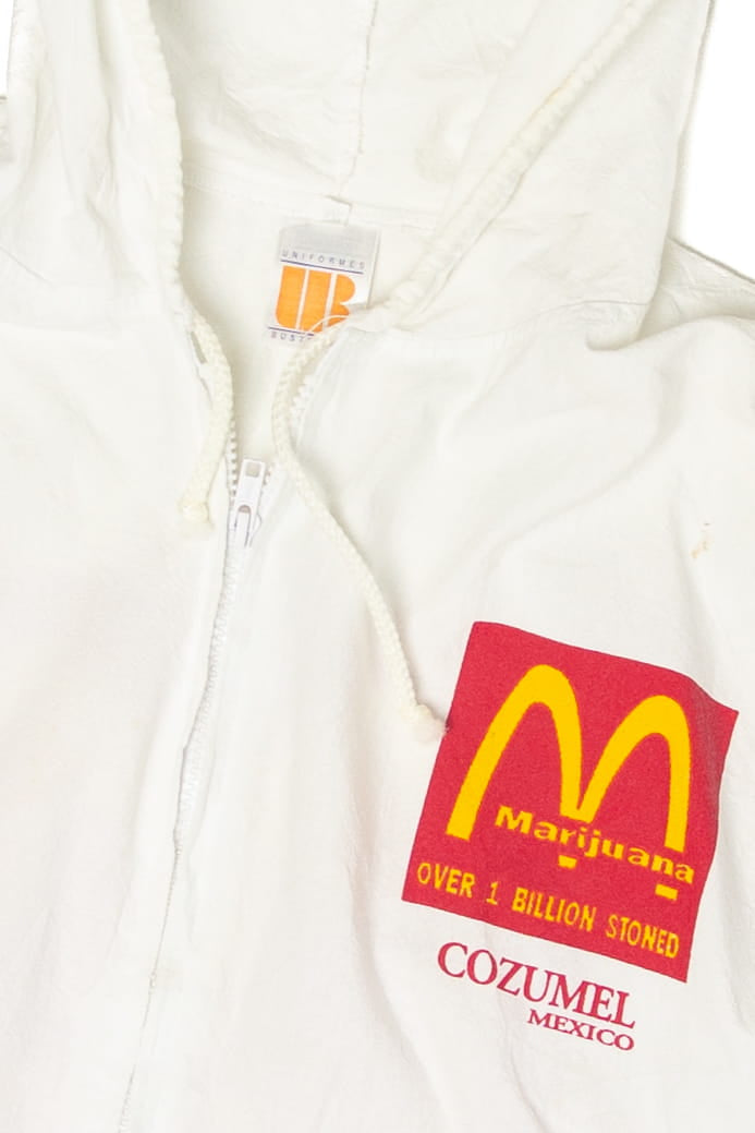 Vintage Marijuana McDonalds Parody Lightweight Jacket (1990s