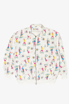 Vintage Woman Golfing Lightweight Jacket (1980s)