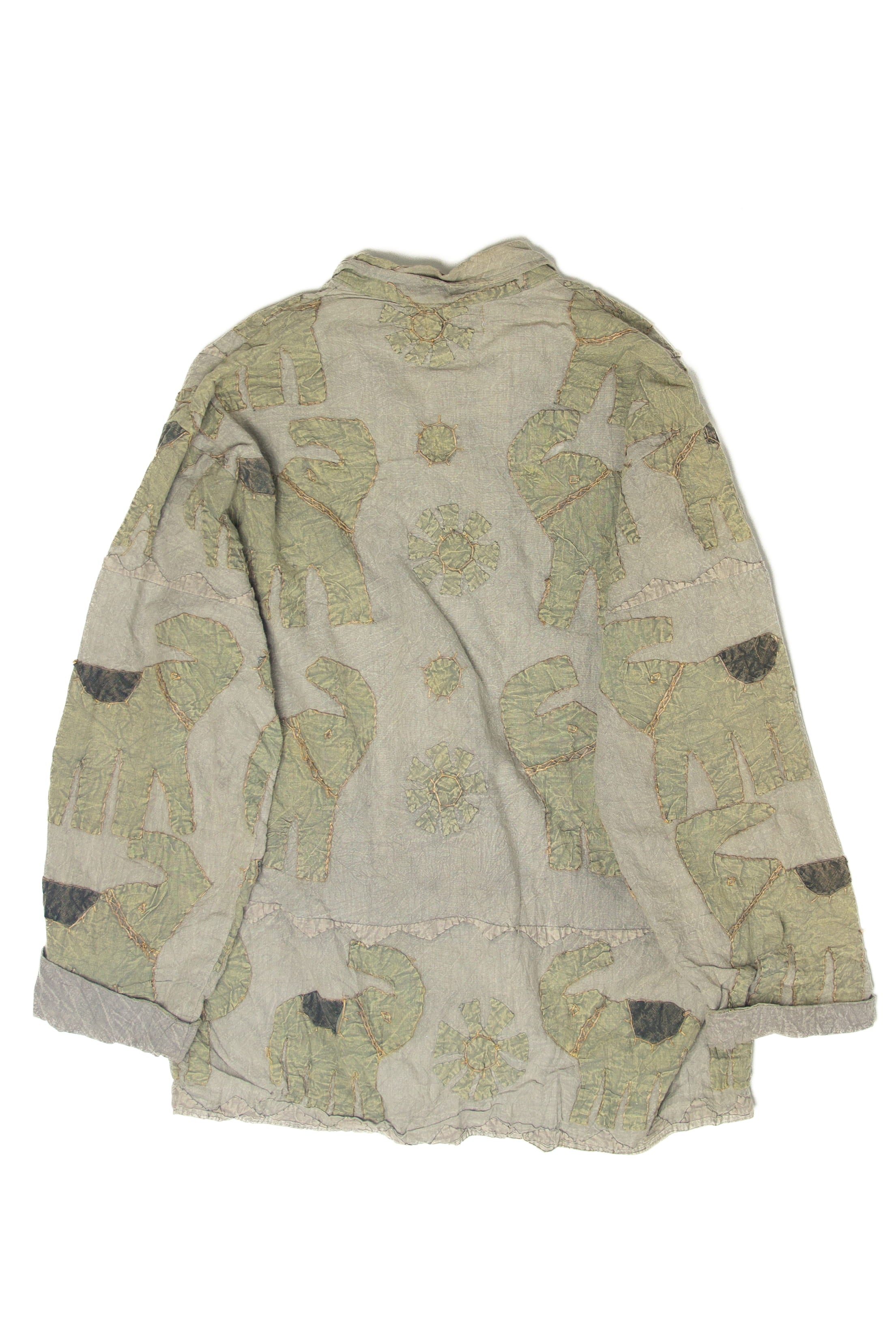 Quilted Treska Elephant Patches Jacket (2010s)