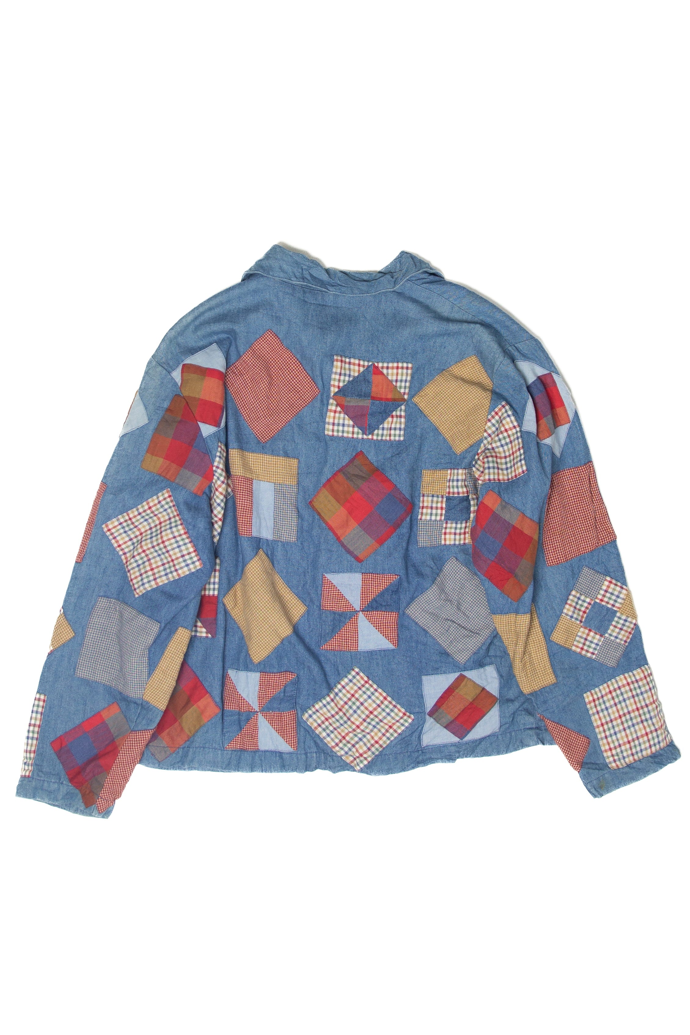 Vintage Koret Patchwork Denim Jacket (1990s)