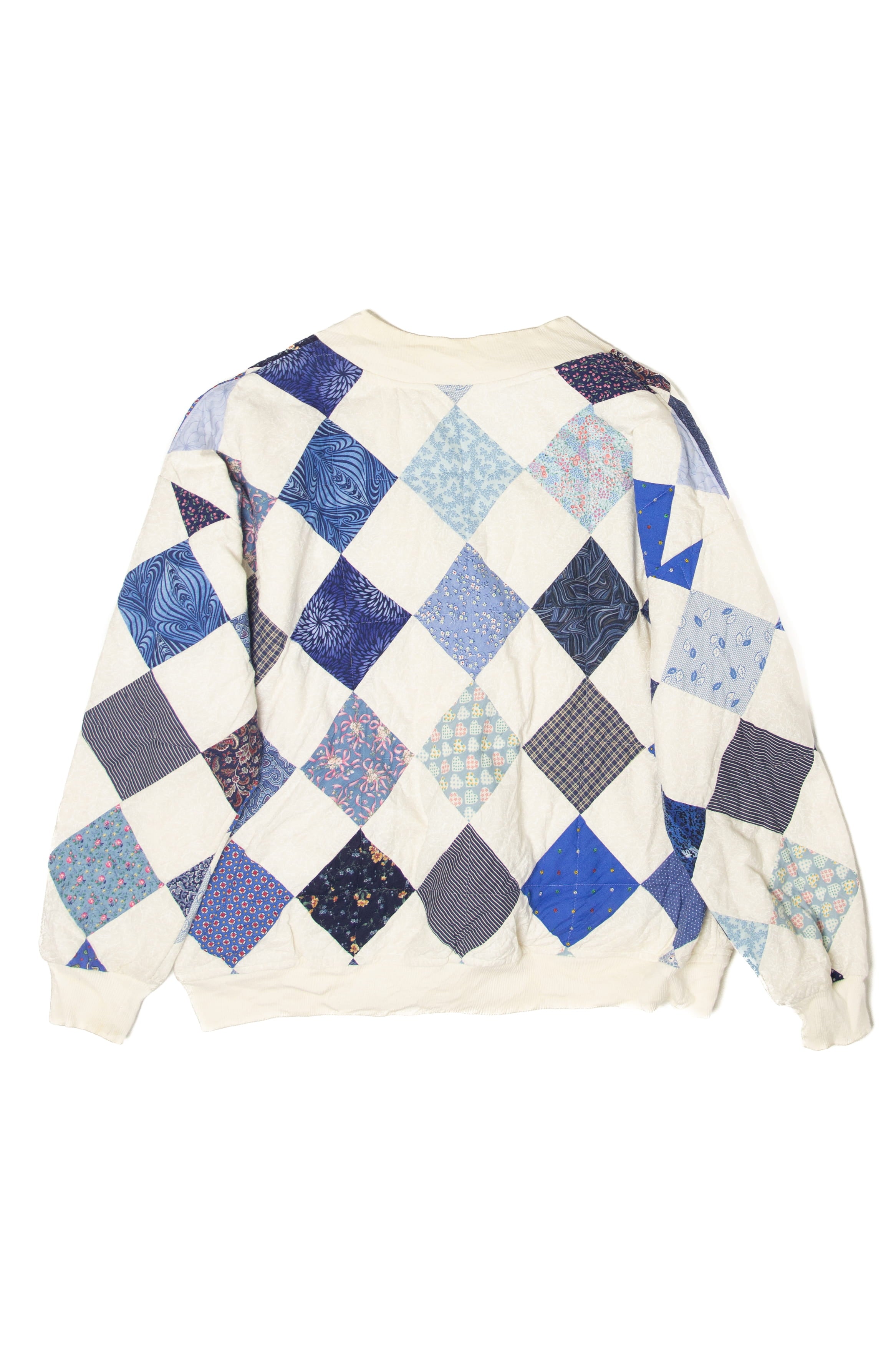 Vintage Quilted Patchwork Lightweight Jacket (1990s)