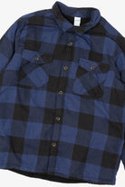 Navy Blue Highland Vintage Flannel Jacket (2010s)