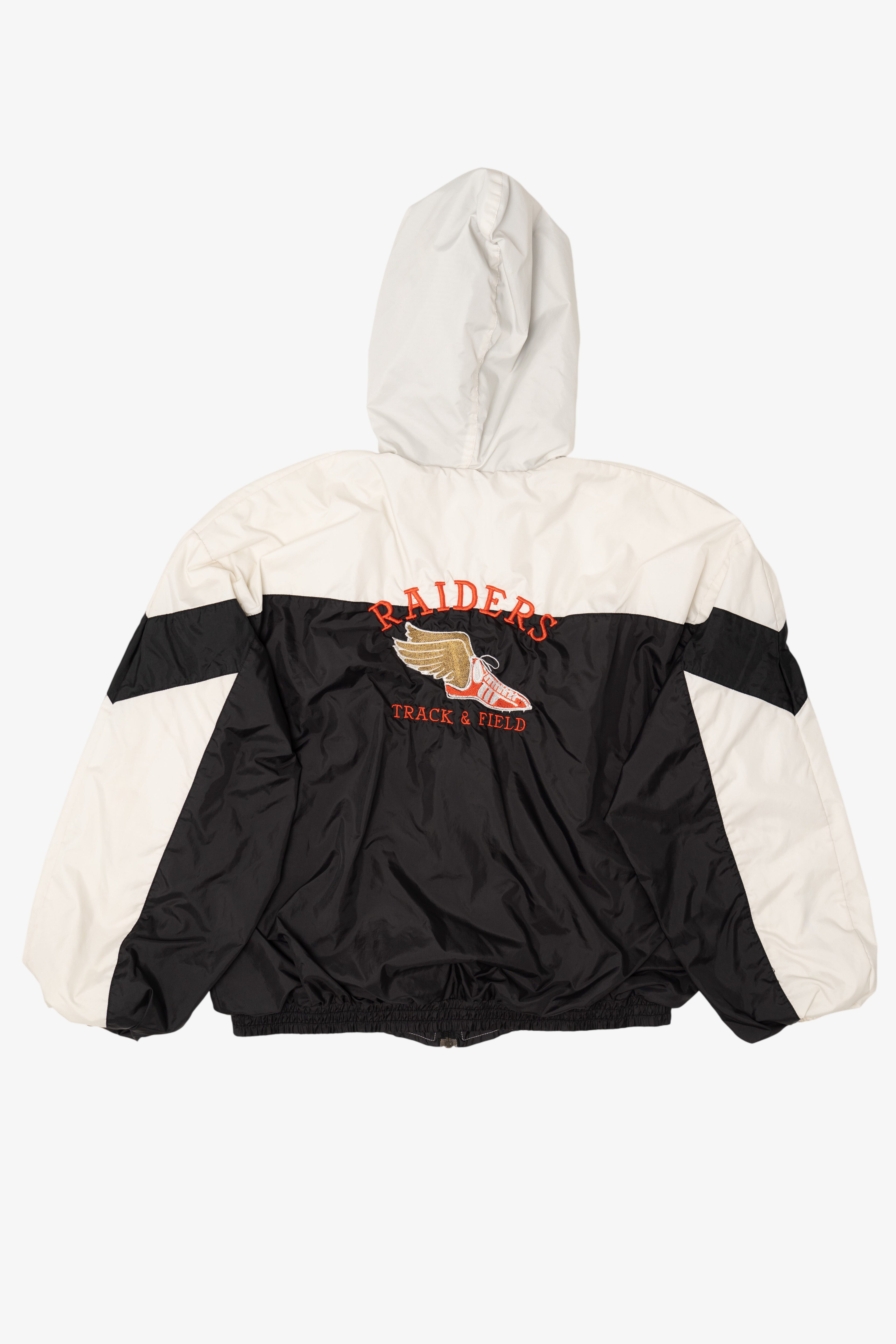 Vintage Raiders Track And Field Coach's Windbreaker Jacket (1990s)