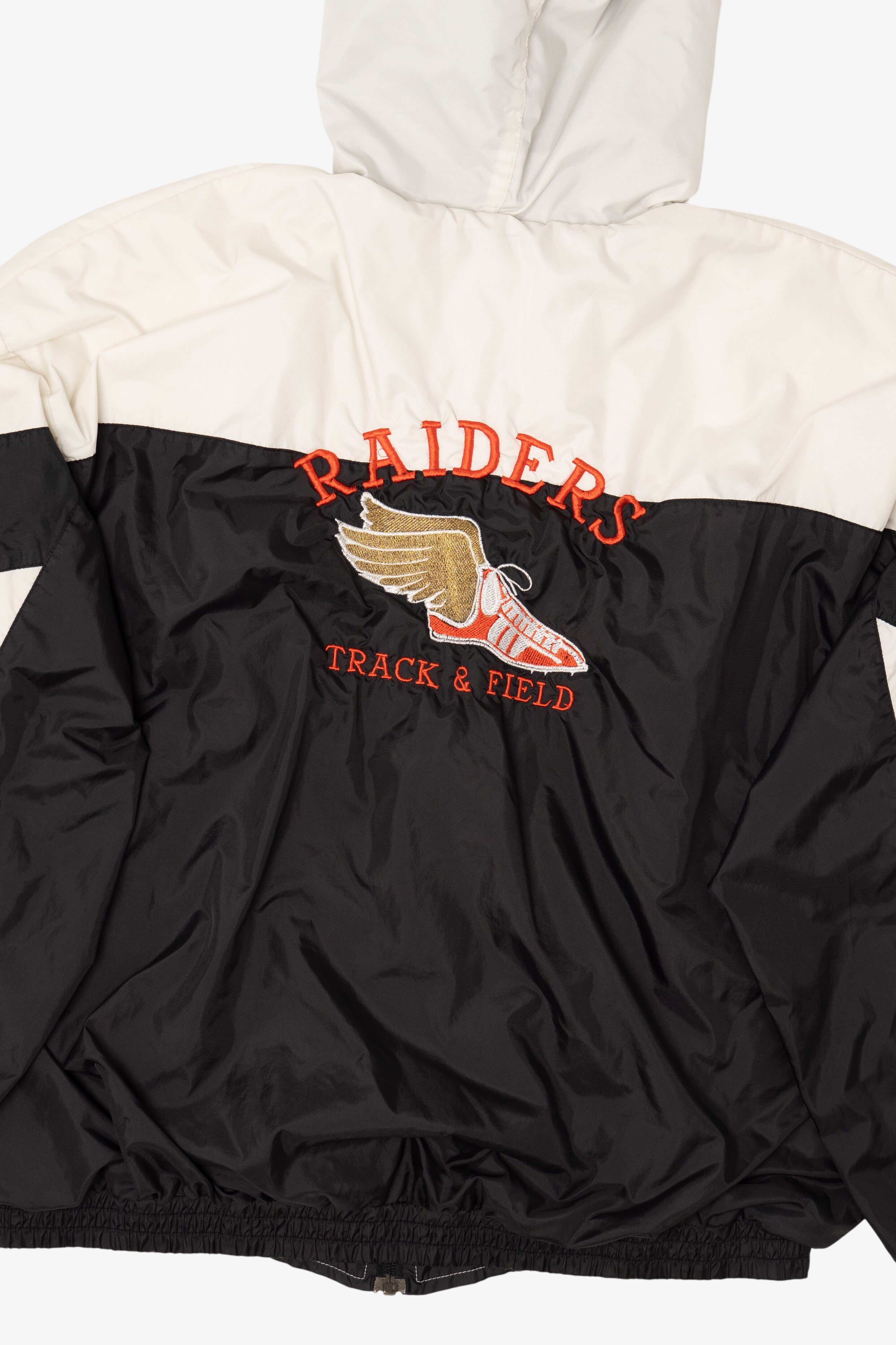 Vintage Raiders Track And Field Coach's Windbreaker Jacket (1990s)