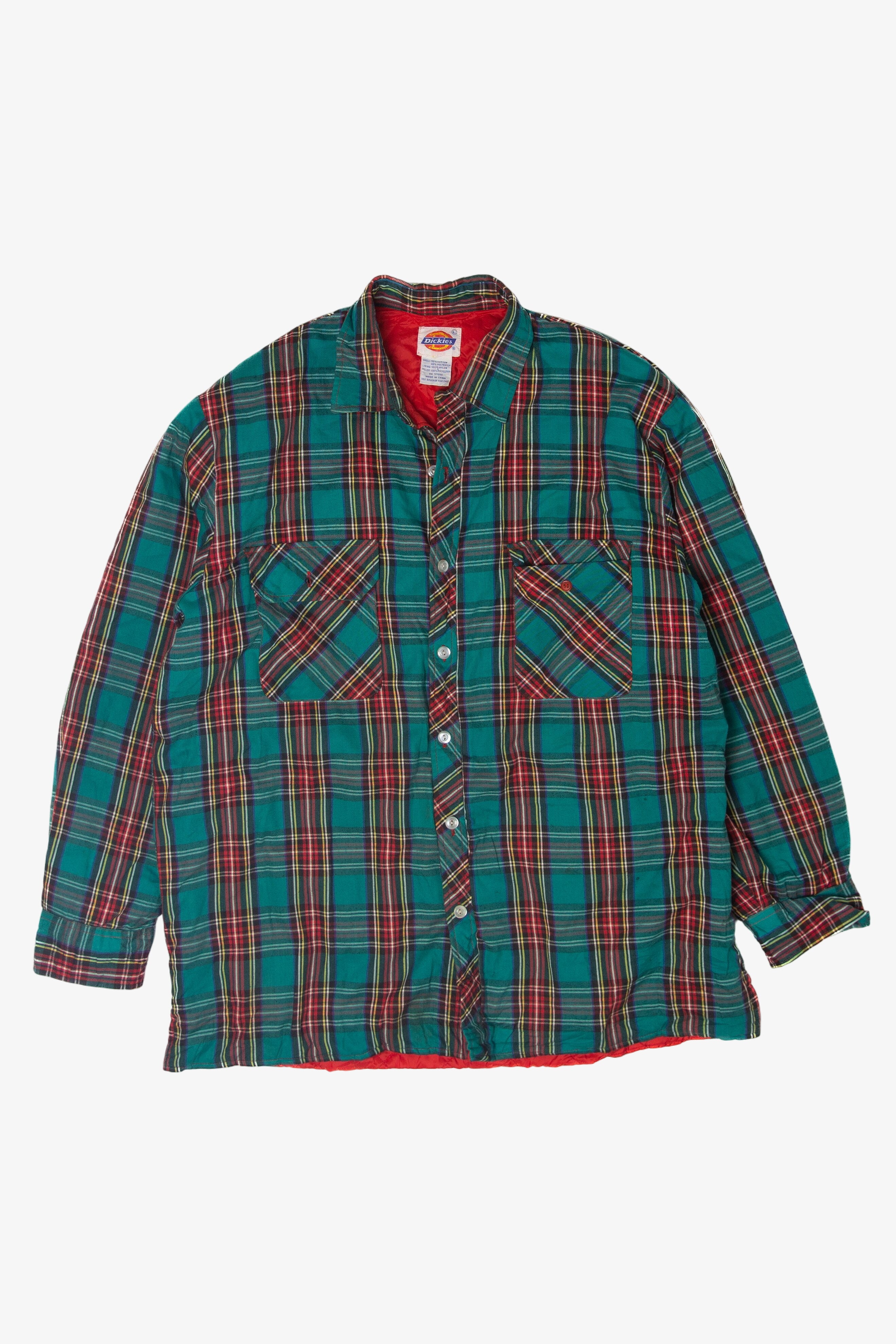 Turquoise Dickies Plaid Jacket (2010s)