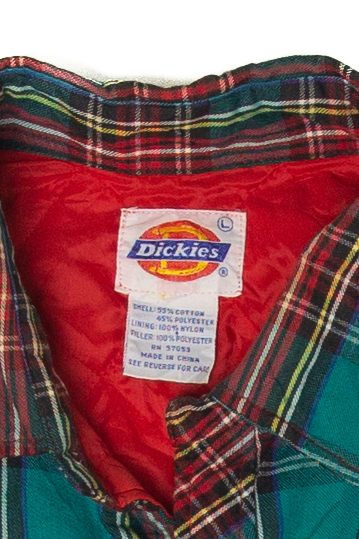 Turquoise Dickies Plaid Jacket (2010s)