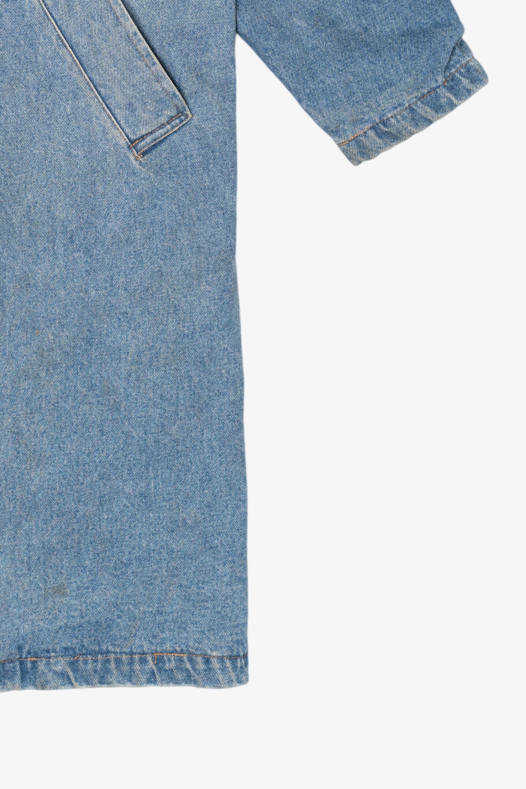 Vintage Denim Lightweight Trenchcoat (1990s)