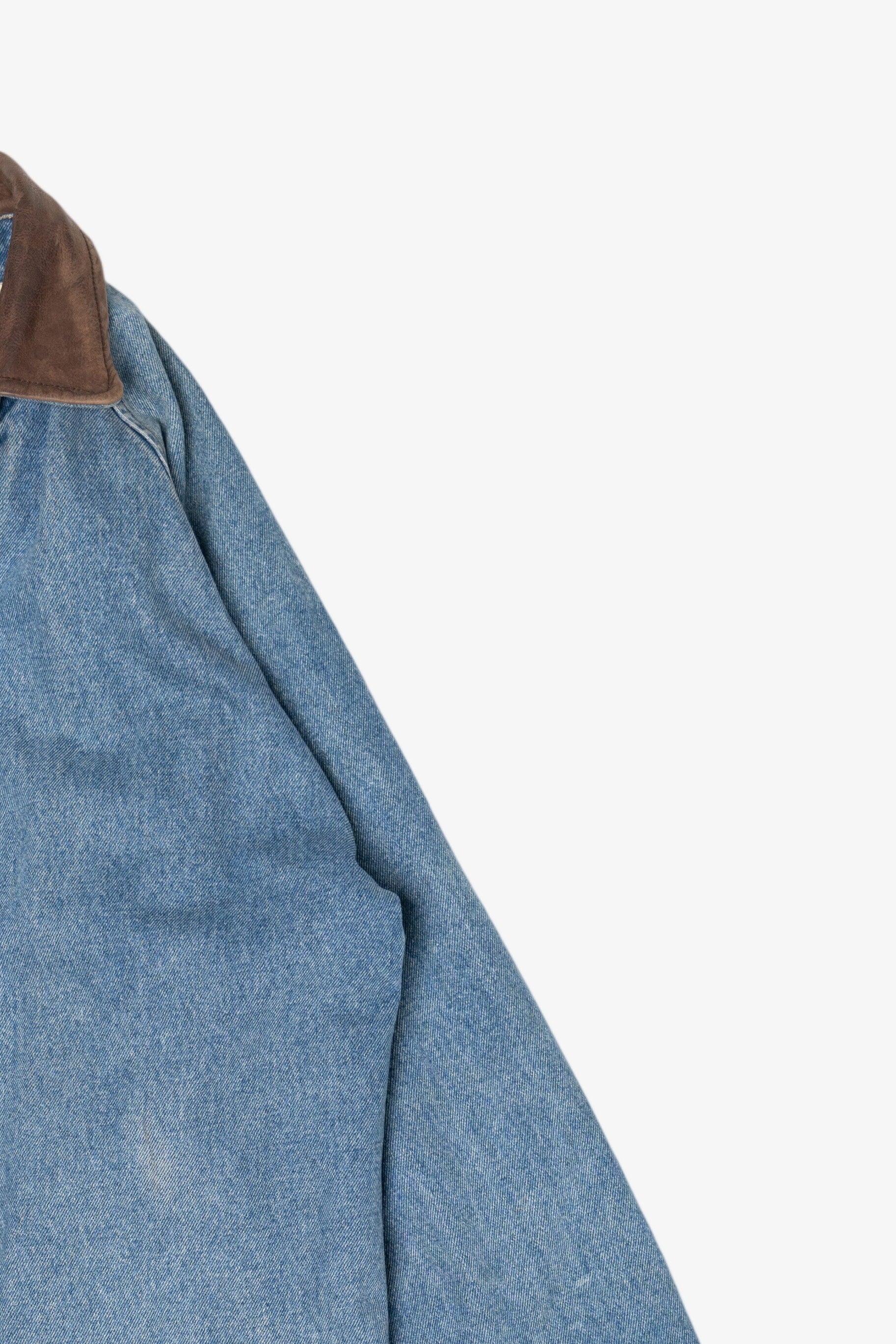 Vintage Denim Lightweight Trenchcoat (1990s)