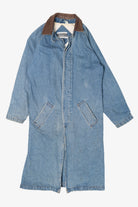 Vintage Denim Lightweight Trenchcoat (1990s)