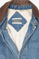 Vintage Denim Lightweight Trenchcoat (1990s)