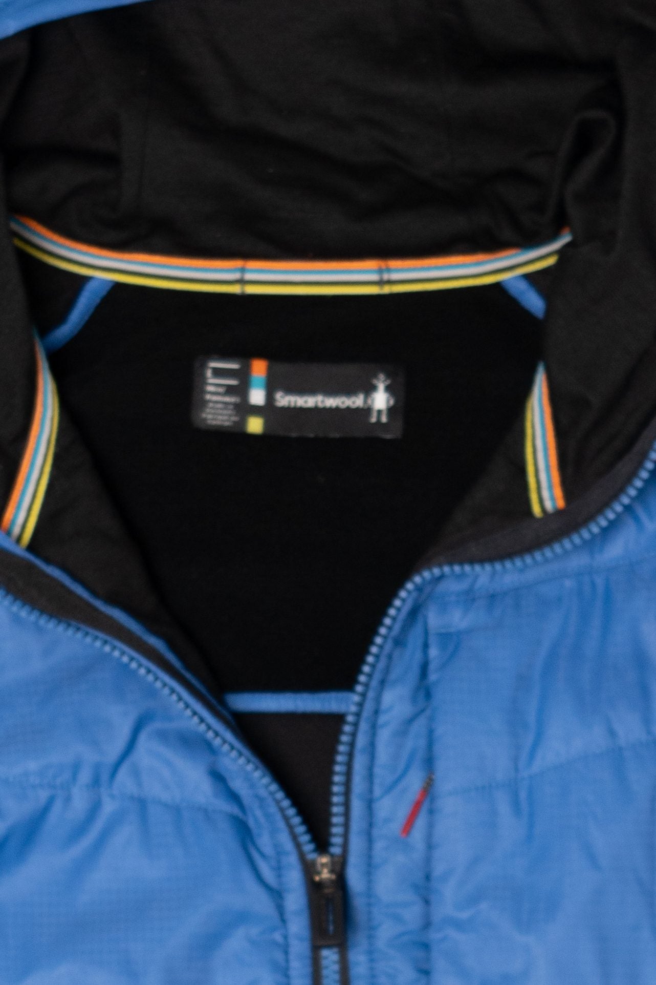 Blue Smartwool Hooded Lightweight Jacket (2010s)