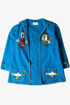 Vintage Mexican Souvenir Folk Jacket (1950s)