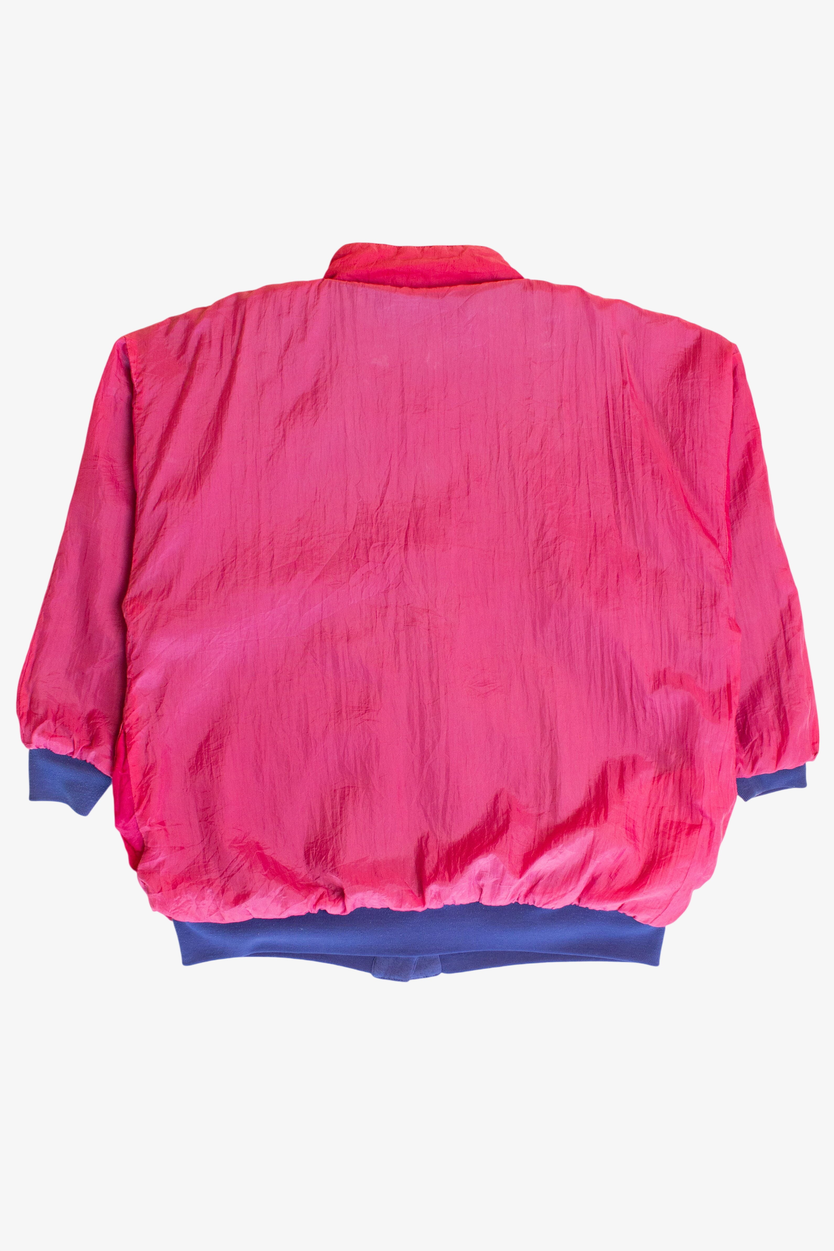 Vintage Pink & Blue Color Block Reversible Jacket (1990s)