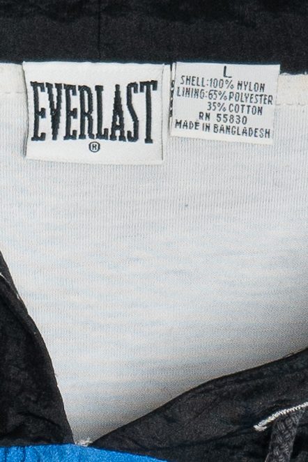 Vintage Everlast Colorblock Windbreaker Hoodie (1990s)