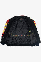 Vintage NASCAR CAT #22 Bill Davis Embroidered Racing Jacket (1990s)