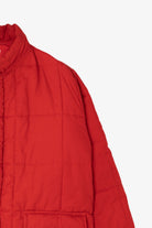 Vintage Red Zerowear Quilted Puffer Jacket (1980s)