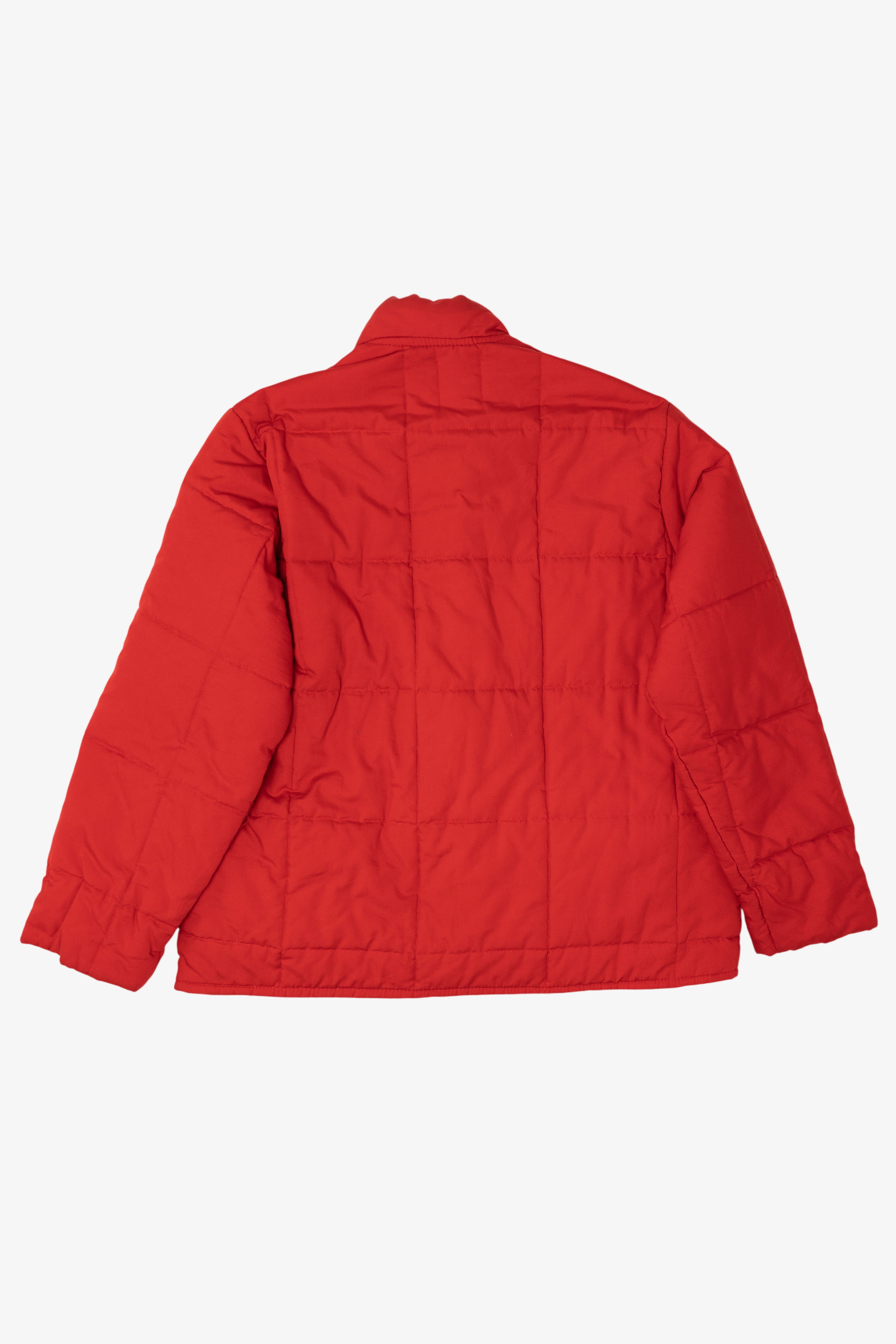 Vintage Red Zerowear Quilted Puffer Jacket (1980s)
