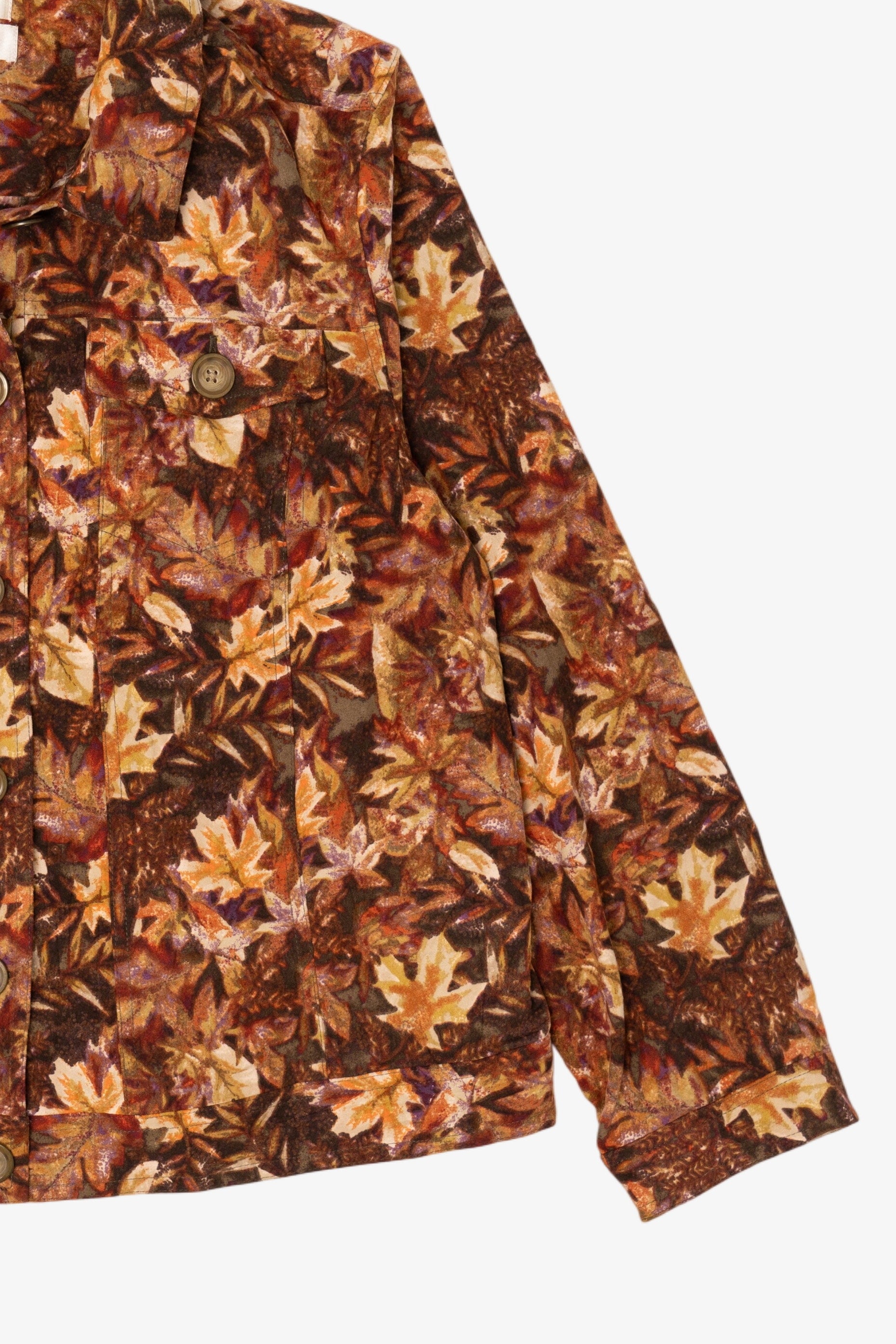 Vintage Christopher & Banks Autumn Leaves Jacket (2000s)