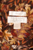 Vintage Christopher & Banks Autumn Leaves Jacket (2000s)