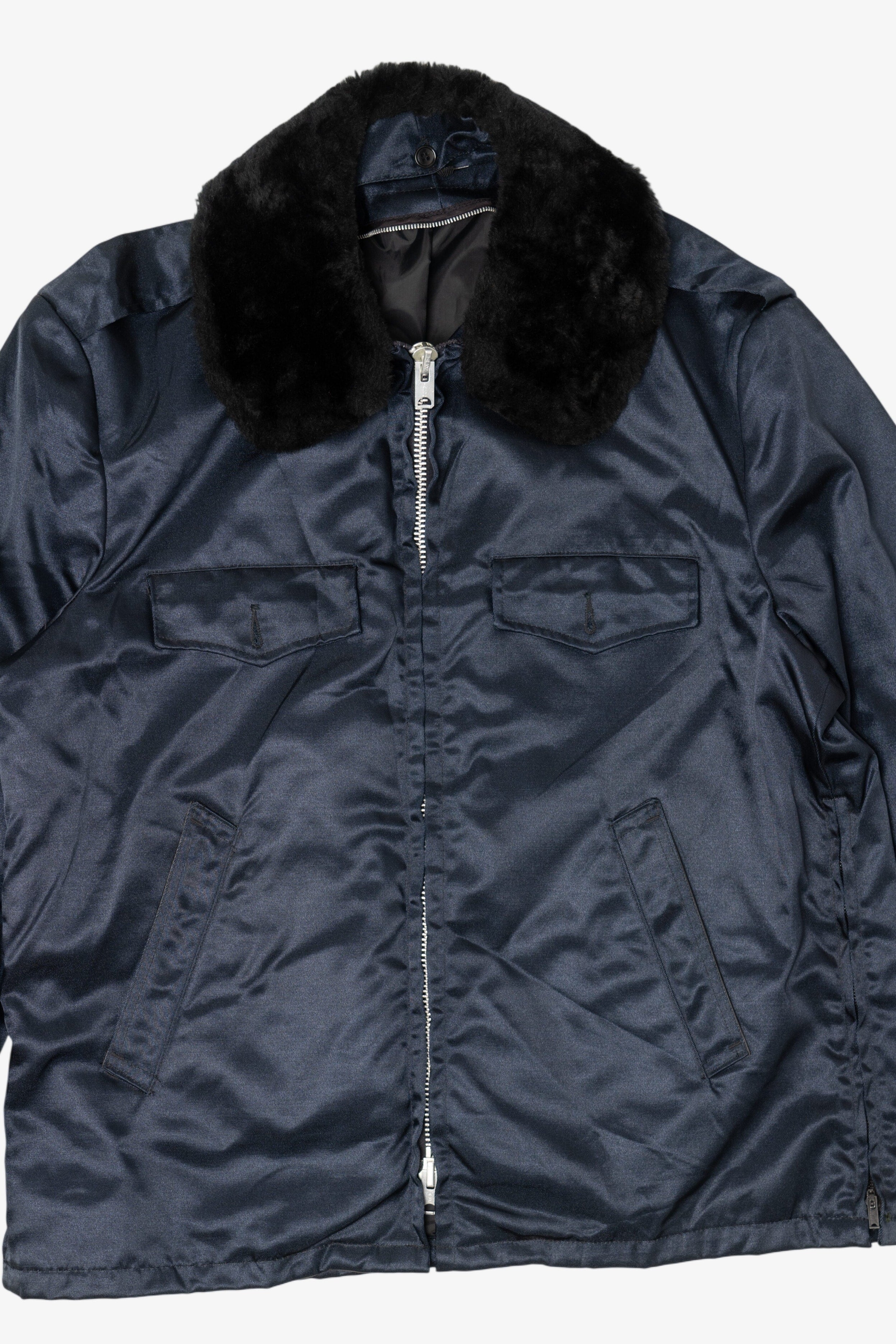 Vintage Navy Blue Tuffy Topper Security Jacket (1970s)