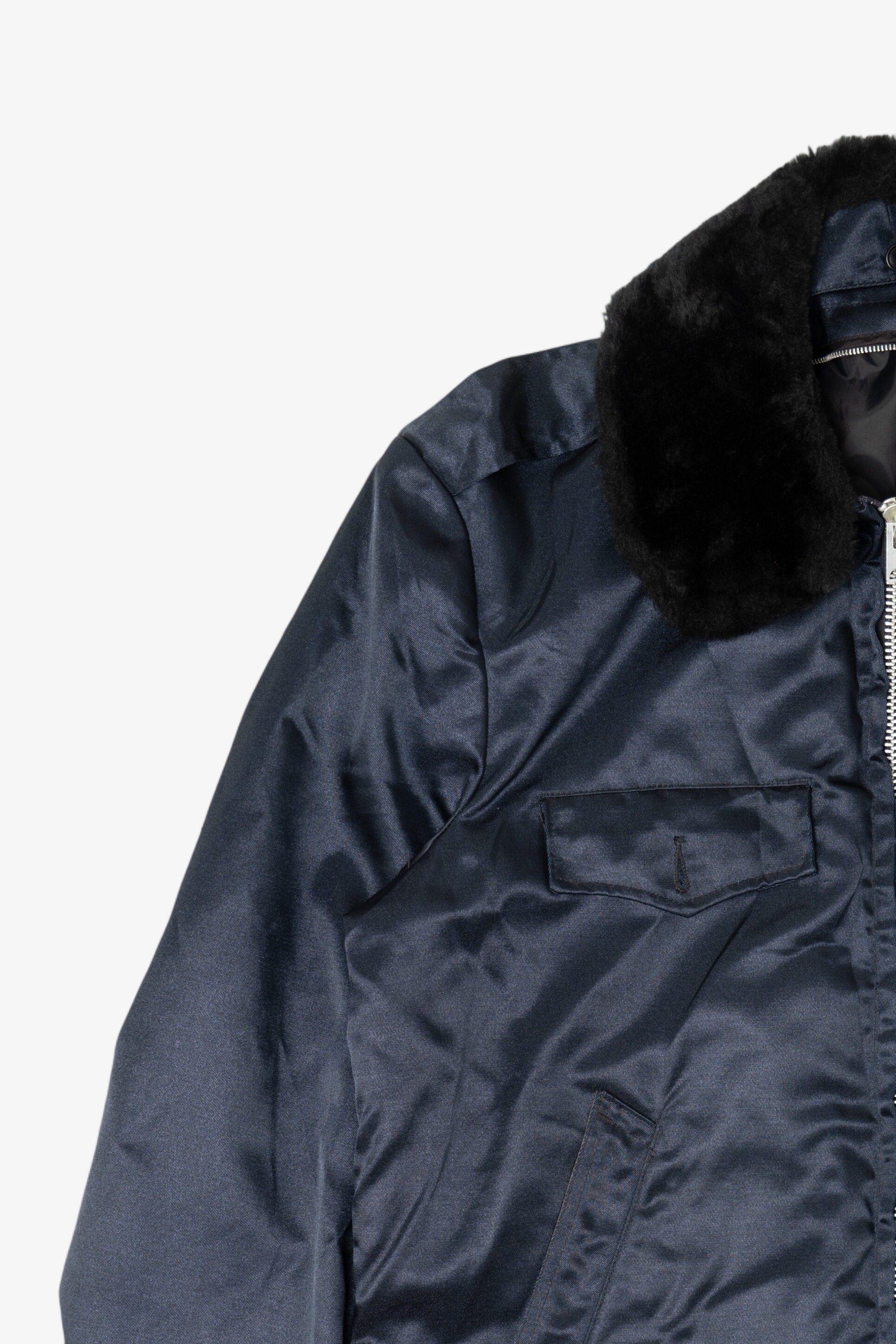Vintage Navy Blue Tuffy Topper Security Jacket (1970s)
