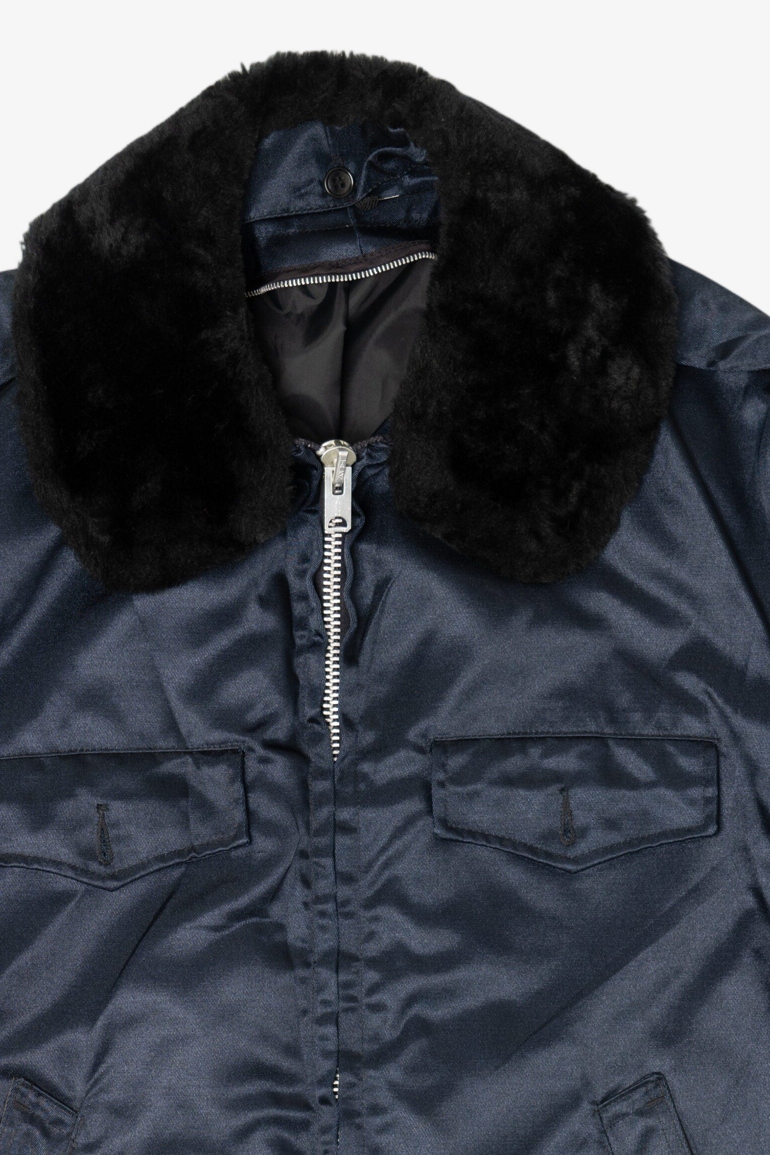 Vintage Navy Blue Tuffy Topper Security Jacket (1970s)