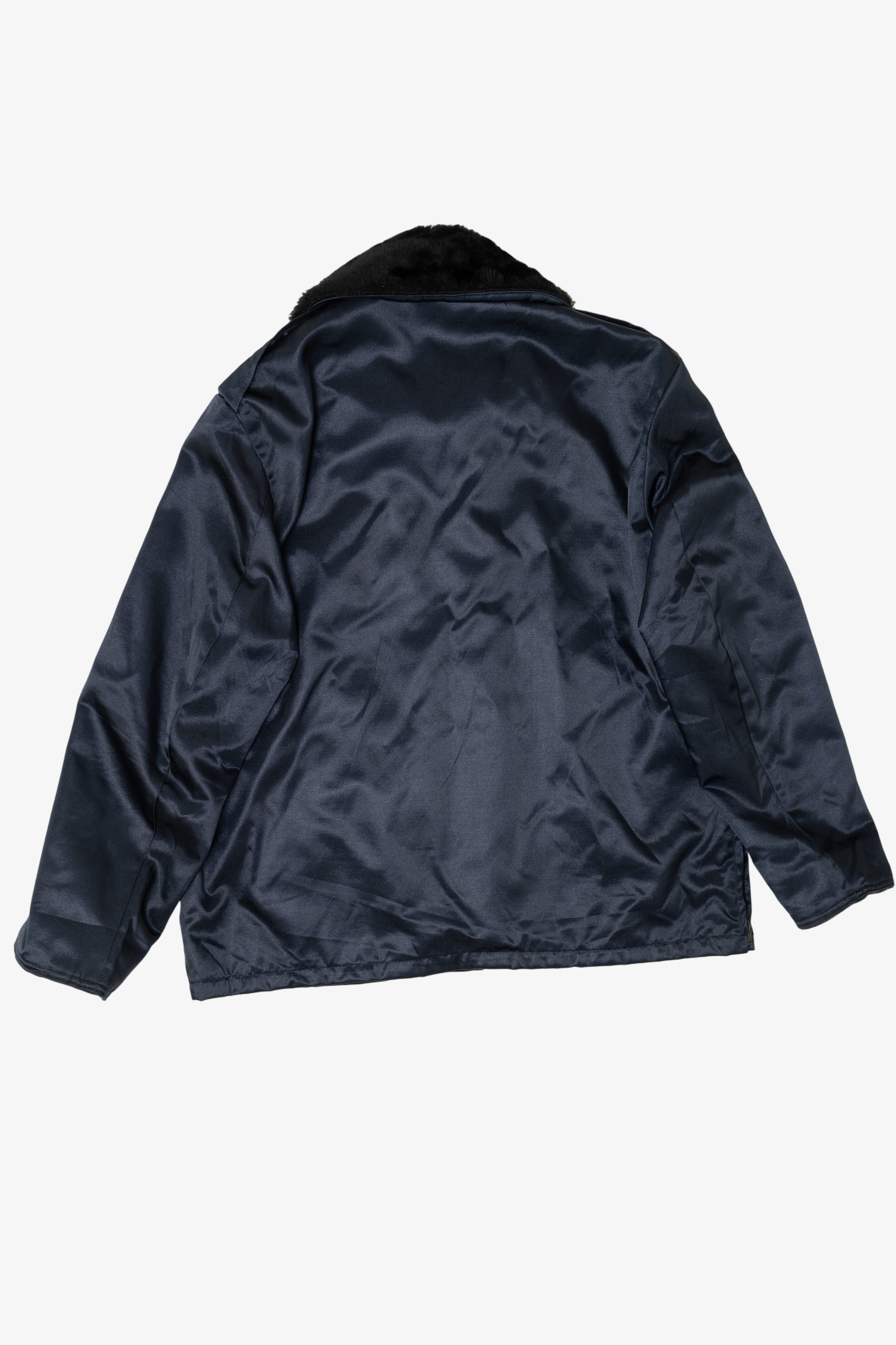 Vintage Navy Blue Tuffy Topper Security Jacket (1970s)