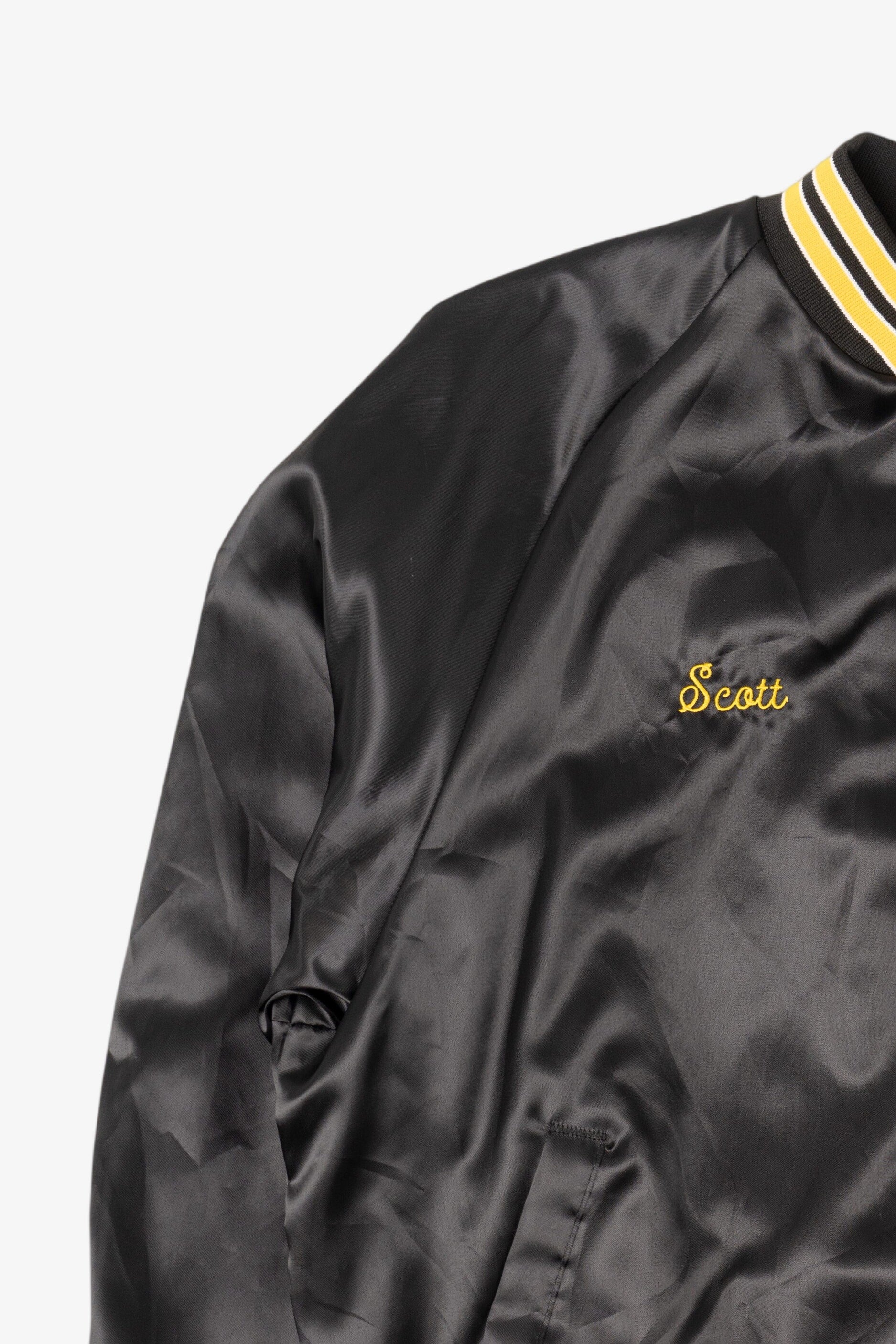 Vintage Teamsters Local 745 Dallas Texas Athletic Bomber Jacket (1990s)