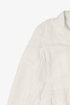 Vintage White Talbots Lightweight Irish Linen Blend Jacket (2000s)