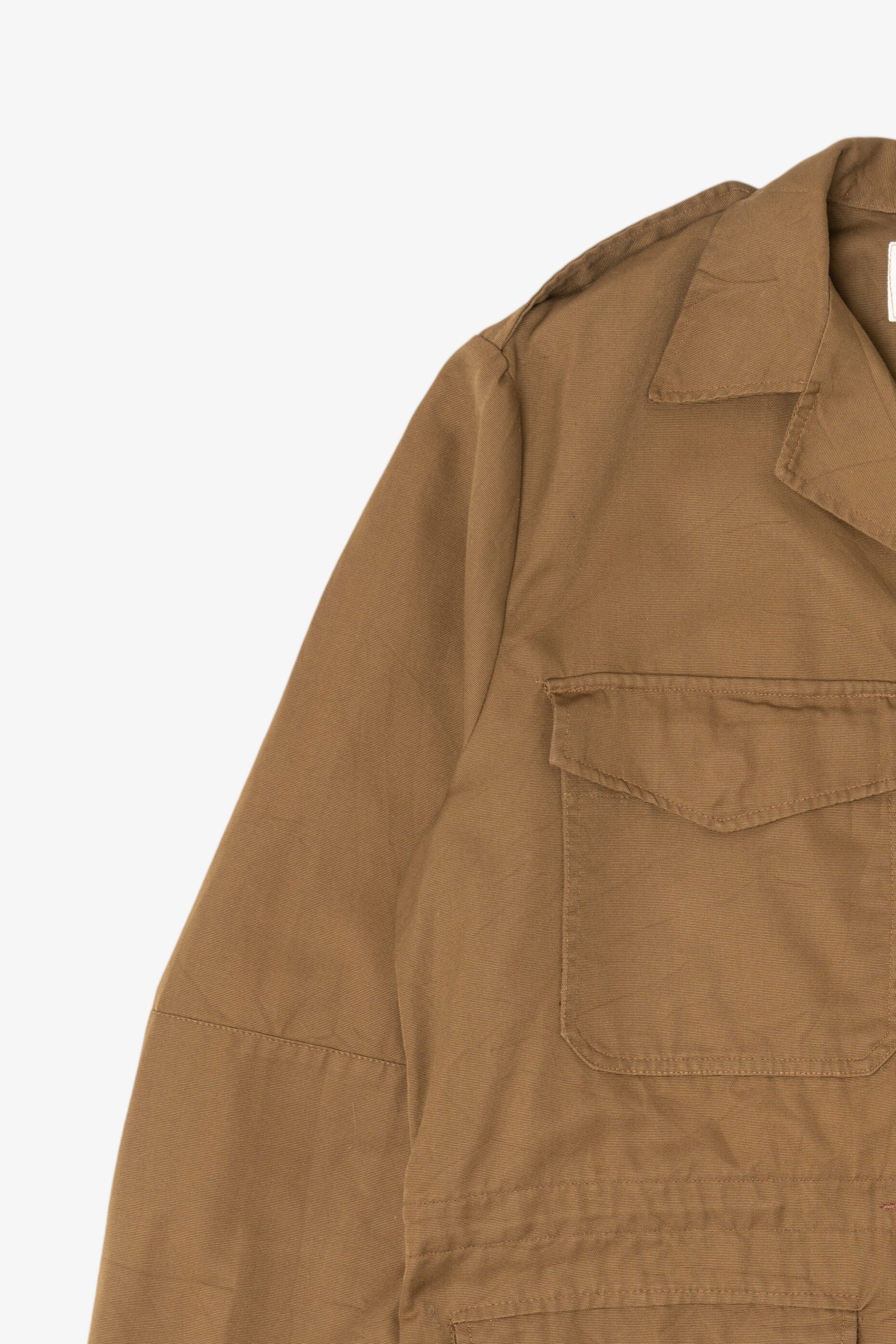 Vintage Brown Military Lightweight Jacket (1970s)