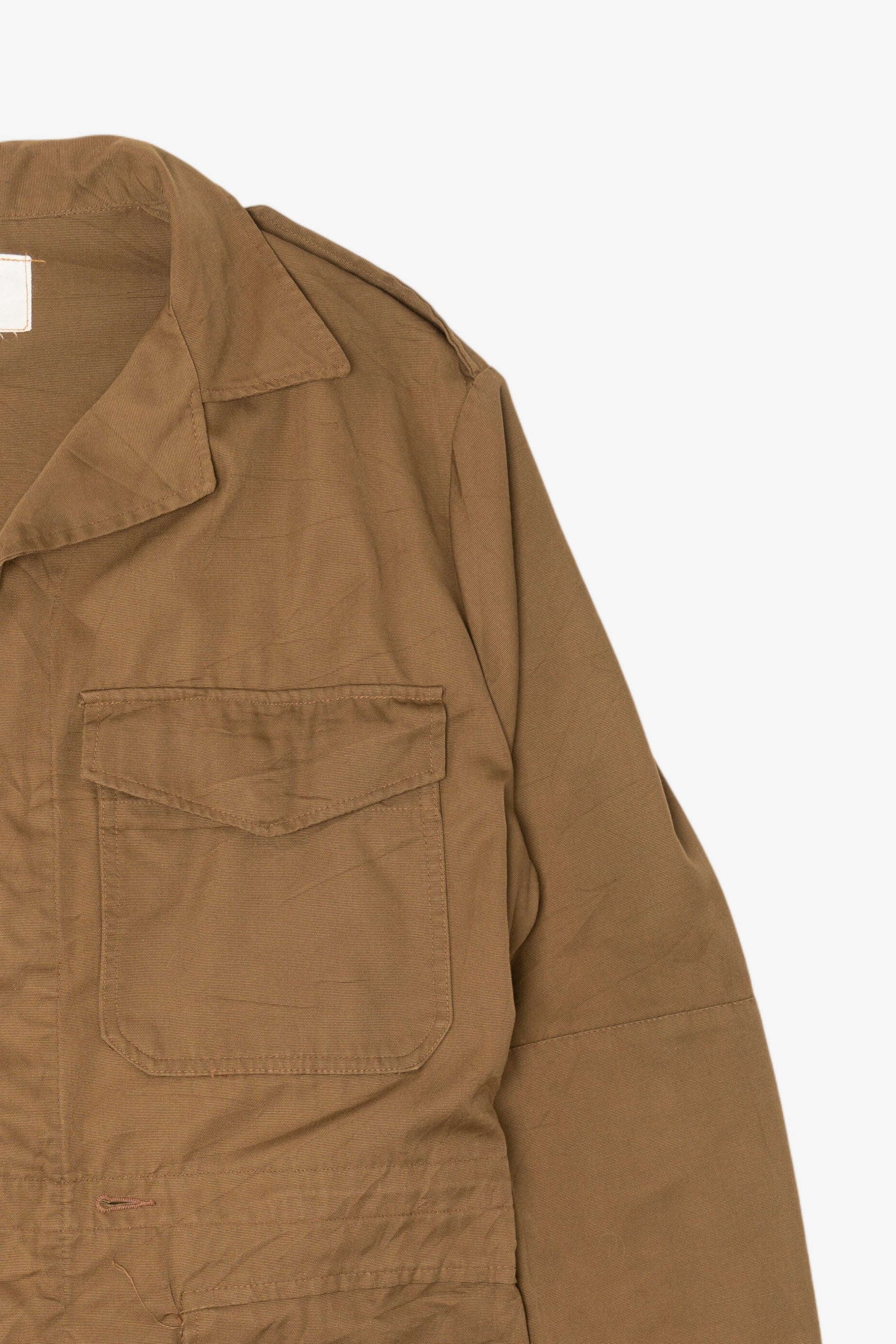 Vintage Brown Military Lightweight Jacket (1970s)