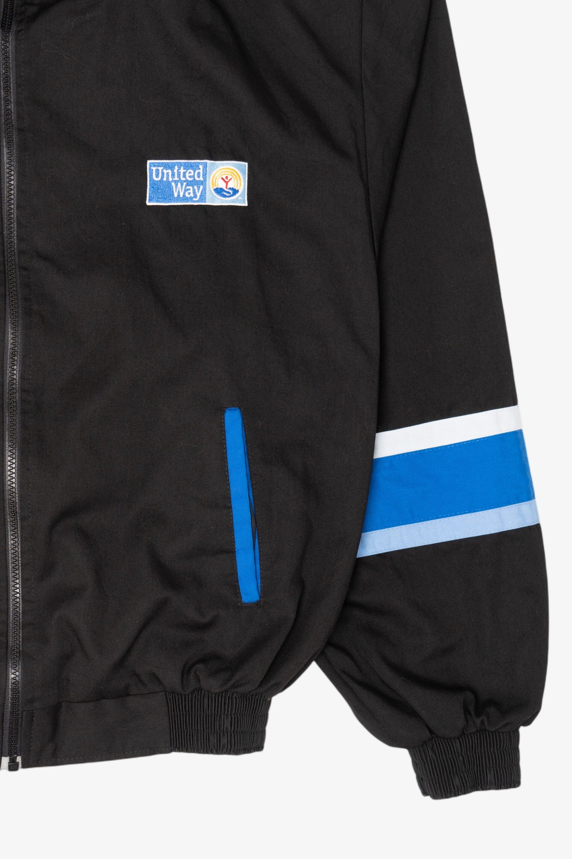 Vintage United Way Black Lightweight Jacket (1990s)