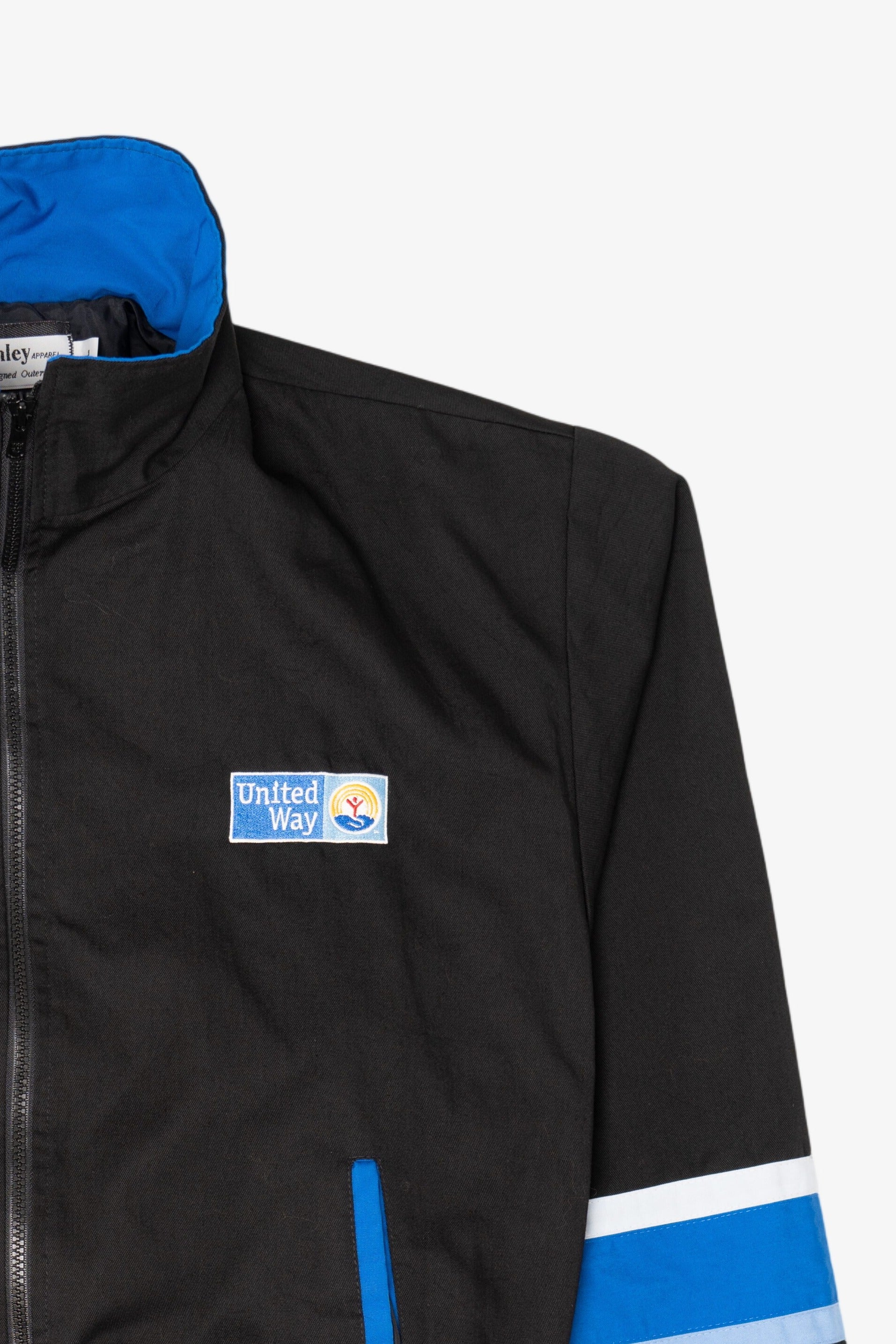 Vintage United Way Black Lightweight Jacket (1990s)