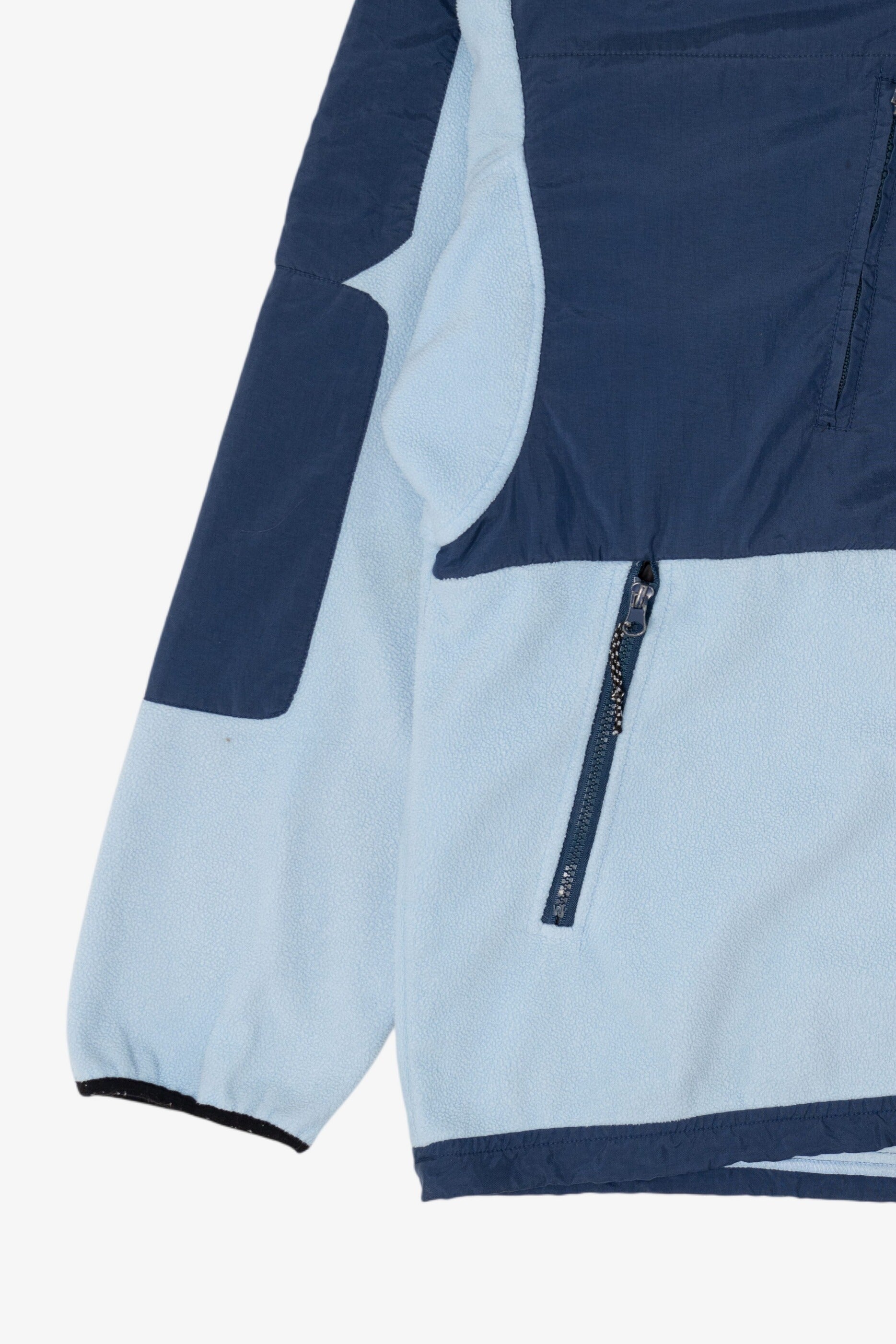 Vintage North Carolina Tar Heels Blue Color Block Jacket (1990s)