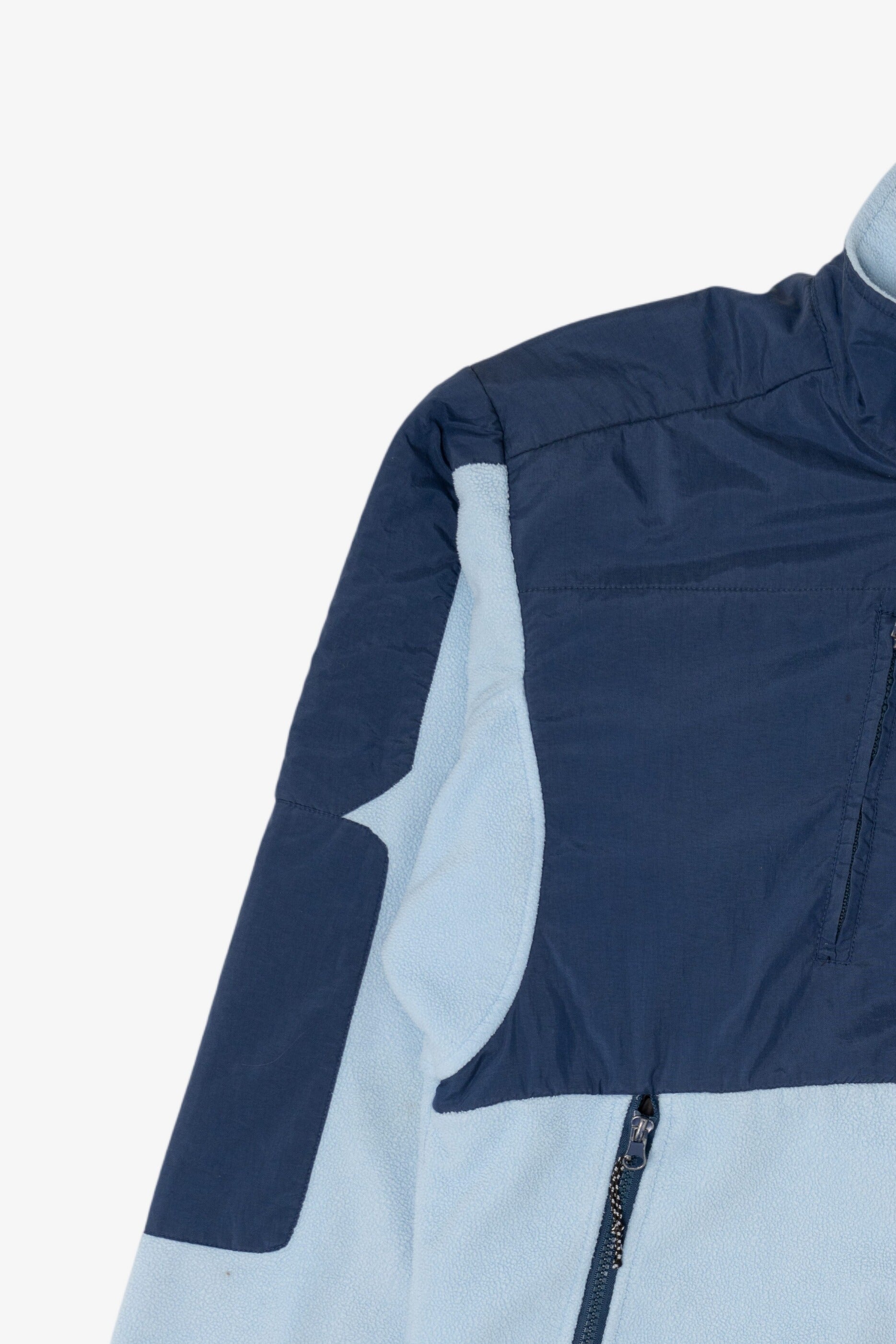 Vintage North Carolina Tar Heels Blue Color Block Jacket (1990s)