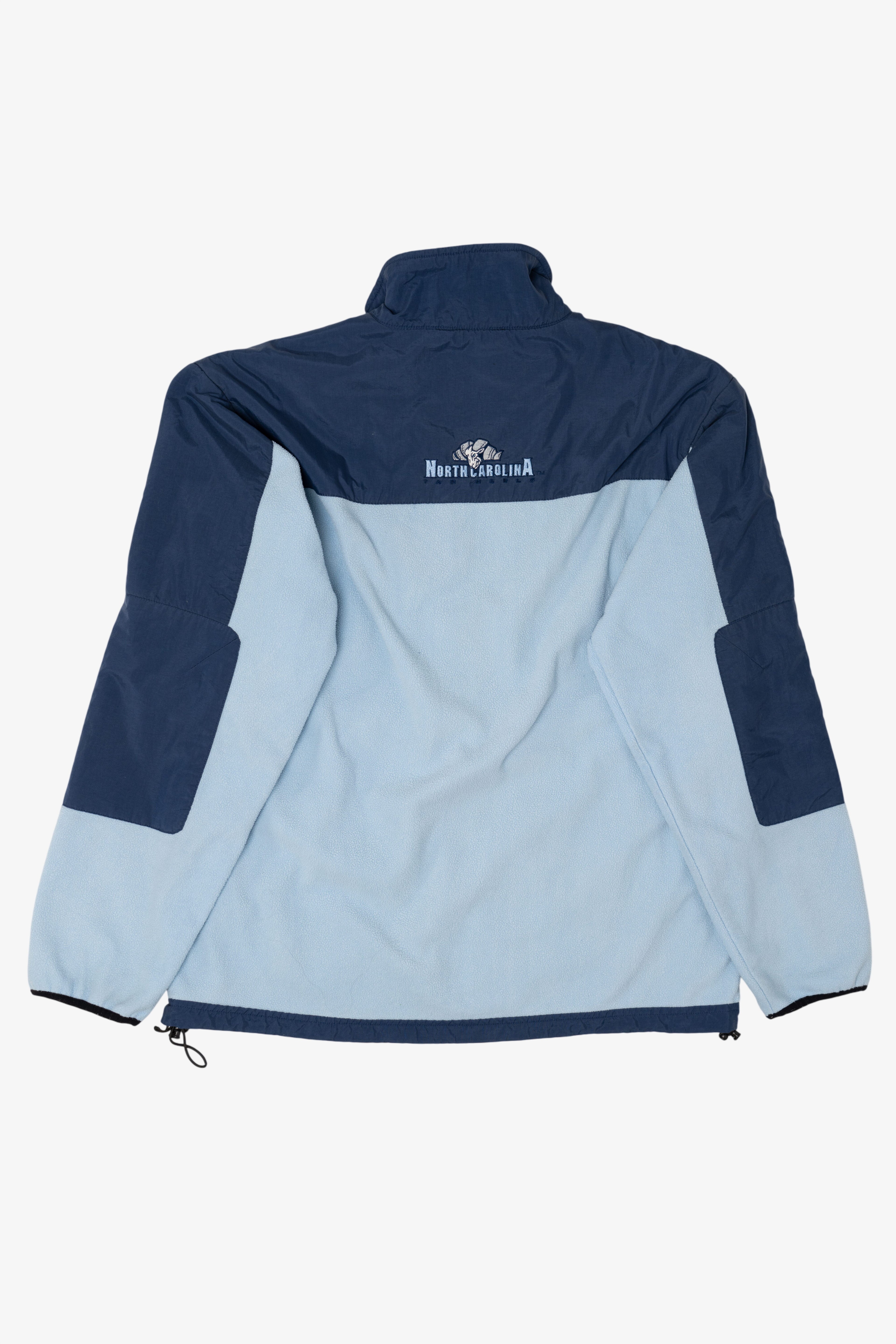 Vintage North Carolina Tar Heels Blue Color Block Jacket (1990s)