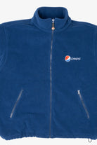 Vintage Navy Blue Pepsi Fleece Jacket (1990s)