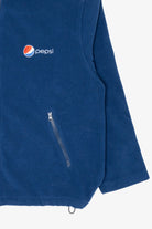 Vintage Navy Blue Pepsi Fleece Jacket (1990s)