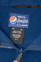 Vintage Navy Blue Pepsi Fleece Jacket (1990s)