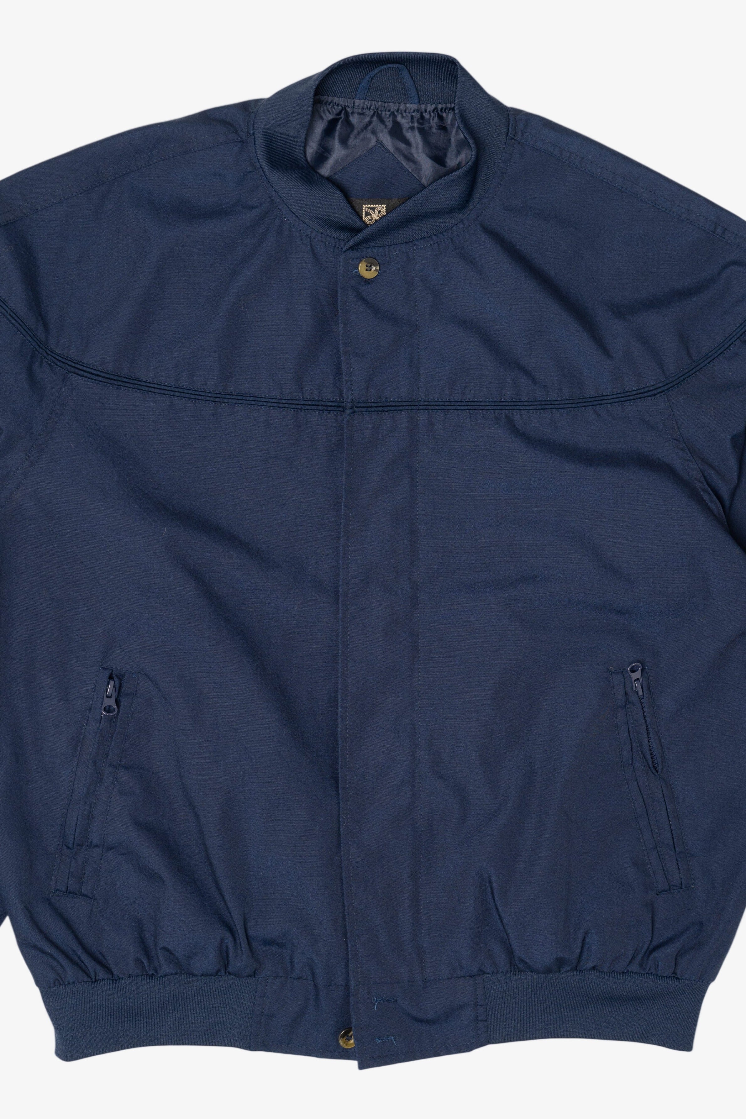Vintage Navy Blue Haband Lightweight Jacket (1990s)