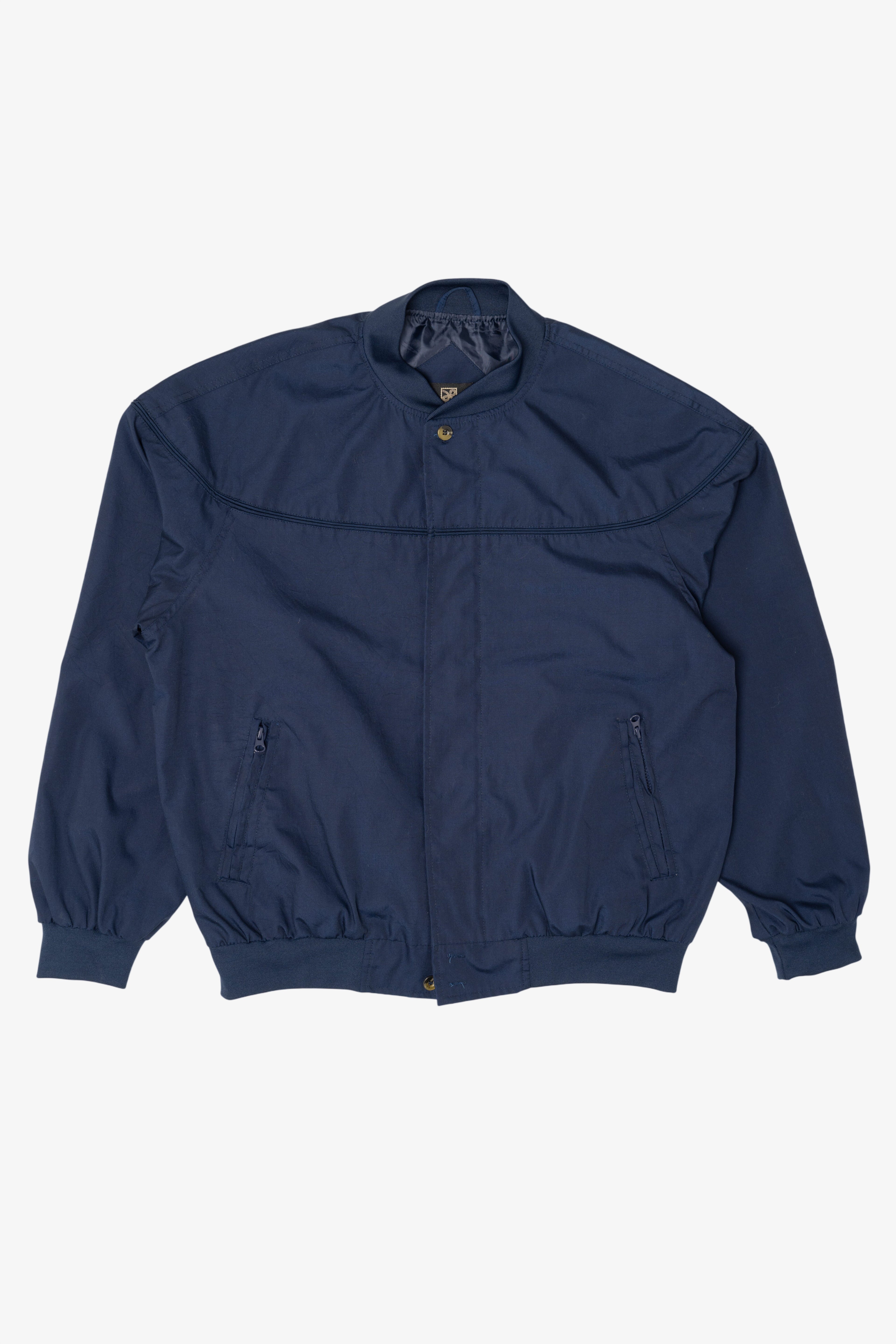 Vintage Navy Blue Haband Lightweight Jacket (1990s)