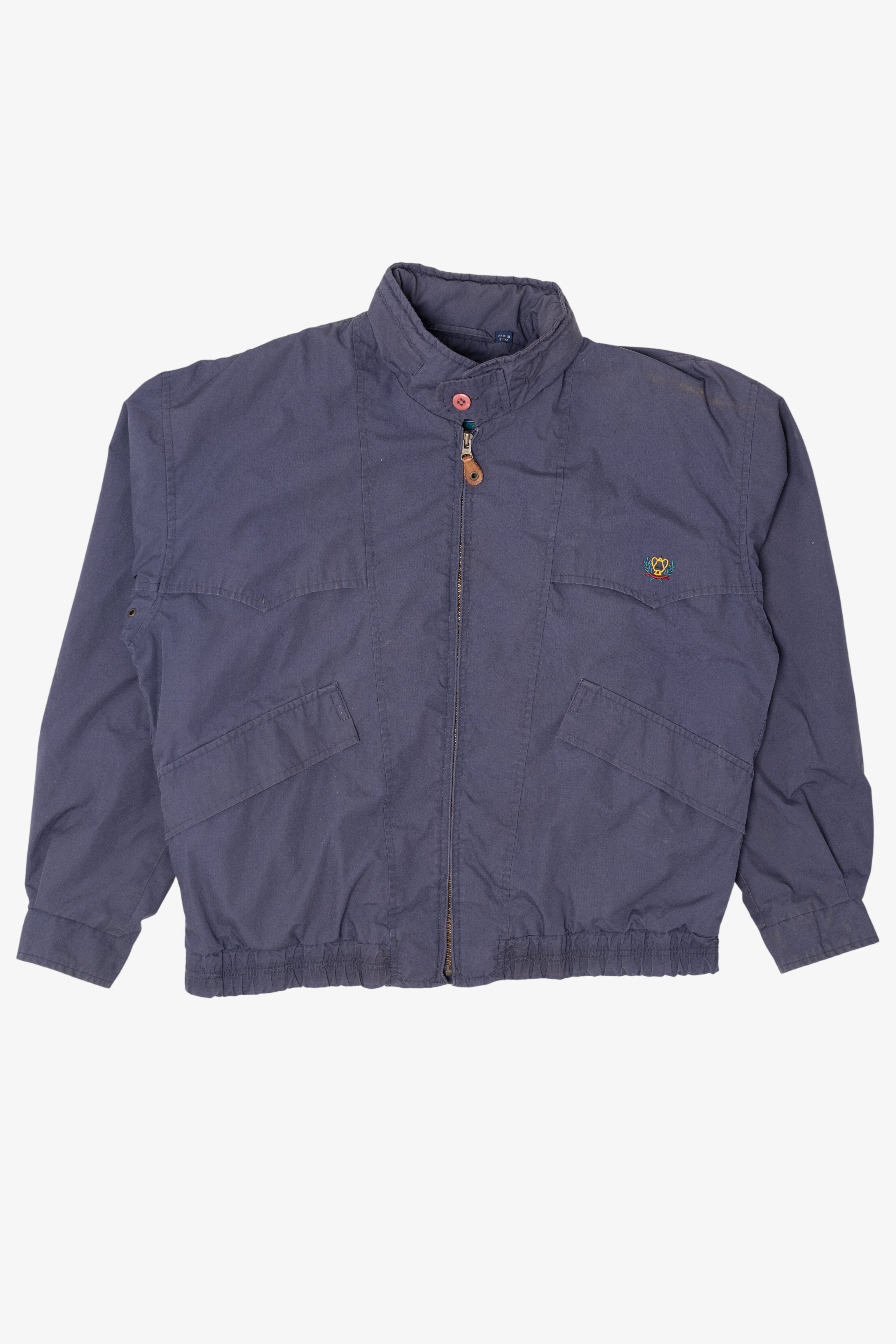 Vintage Navy Blue Members Only Club House Jacket (1980s)