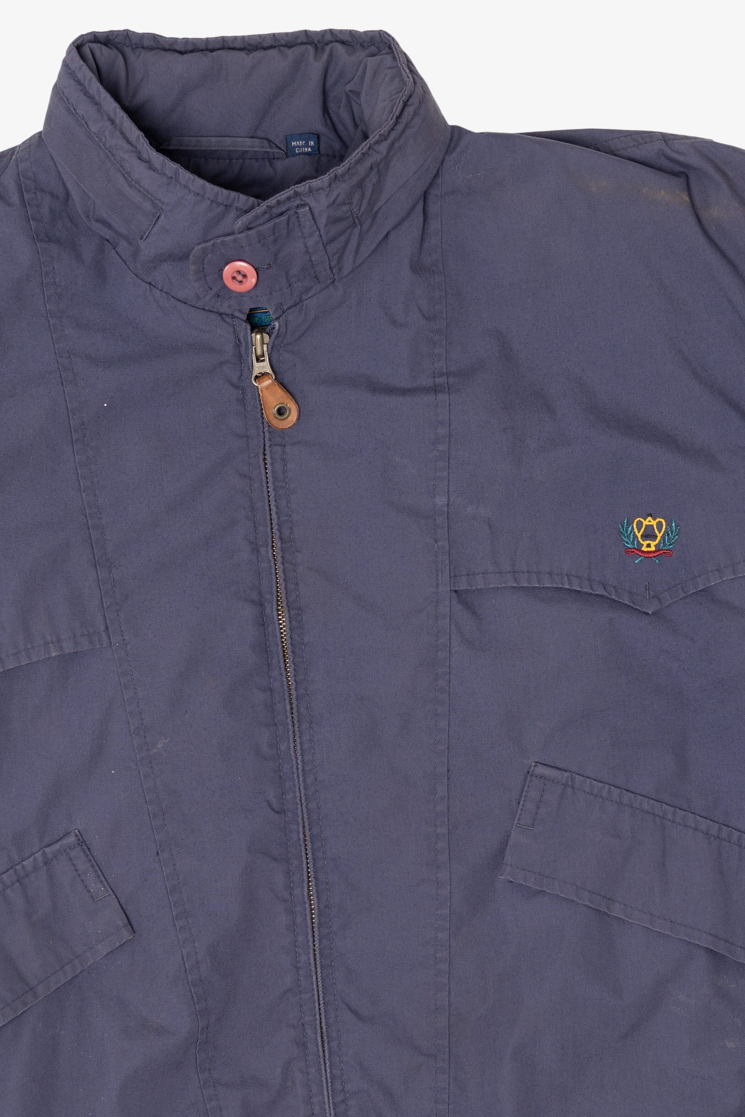 Vintage Navy Blue Members Only Club House Jacket (1980s)