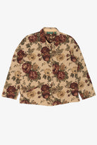 Vintage Beige Floral  Lemon Grass Studio Tapestry Jacket (1990s)