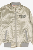 Vintage Silver Shook Landscaping Bomber Jacker (1980s)