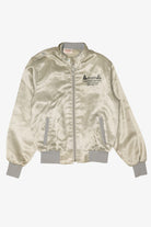 Vintage Silver Shook Landscaping Bomber Jacker (1980s)