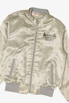 Vintage Silver Shook Landscaping Bomber Jacker (1980s)