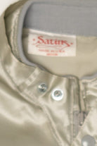 Vintage Silver Shook Landscaping Bomber Jacker (1980s)